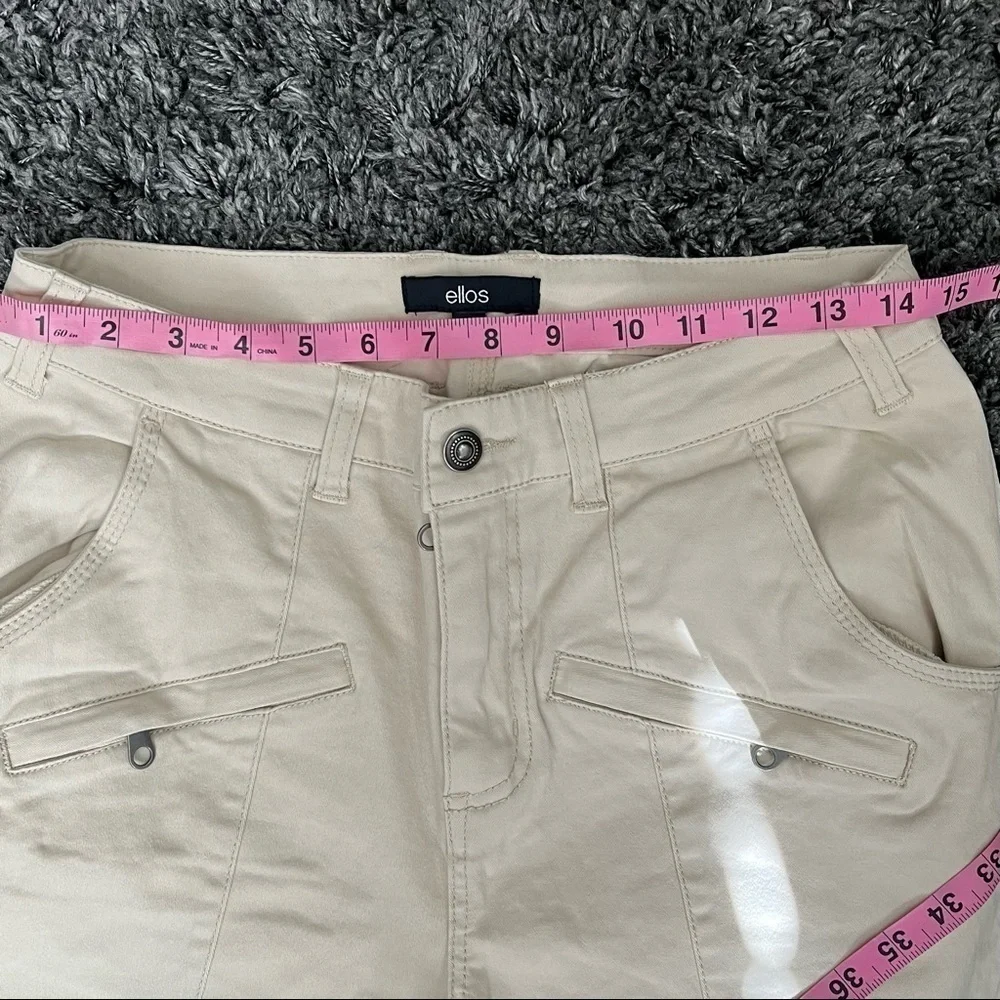 Ellos skinny Khaki chinos pants size 10 New